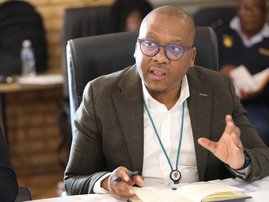 Chairperson of the Portfolio Committee on Community Safety in the Gauteng Provincial Legislature Dr Bandile Masuku