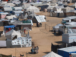 Israel faces global outcry over Gaza strike that set ablaze tent city