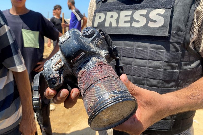 Reporters killed in Israel strike on Gaza