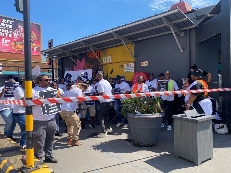PSA Pickets in Durban Over GEMS Contribution Hike