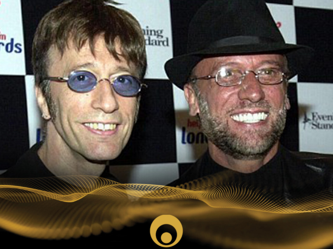 Robin and Maurice Gibb