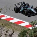 George Russel during first practice at Barcelona-Catalunya Formula One Grand Prix