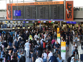 Climate activists halt traffic at two German airports