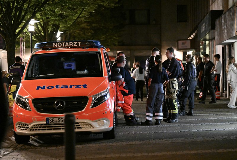 Three dead in knife attack on German festival