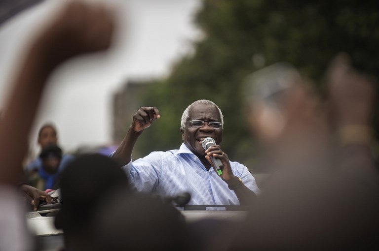 Mozambique rebel leader Afonso Dhlakama