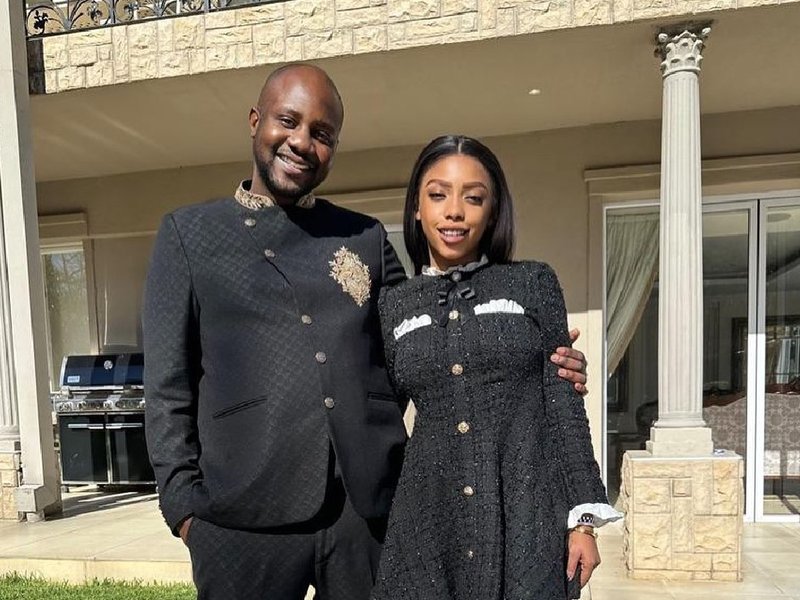 Gigi Lamyane and Liberty 'YBK' Mhlanga