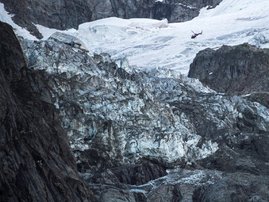 Italy Mont Blanc glacier