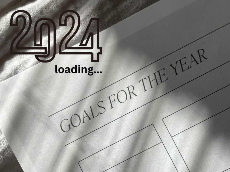 Goals for the year calendar