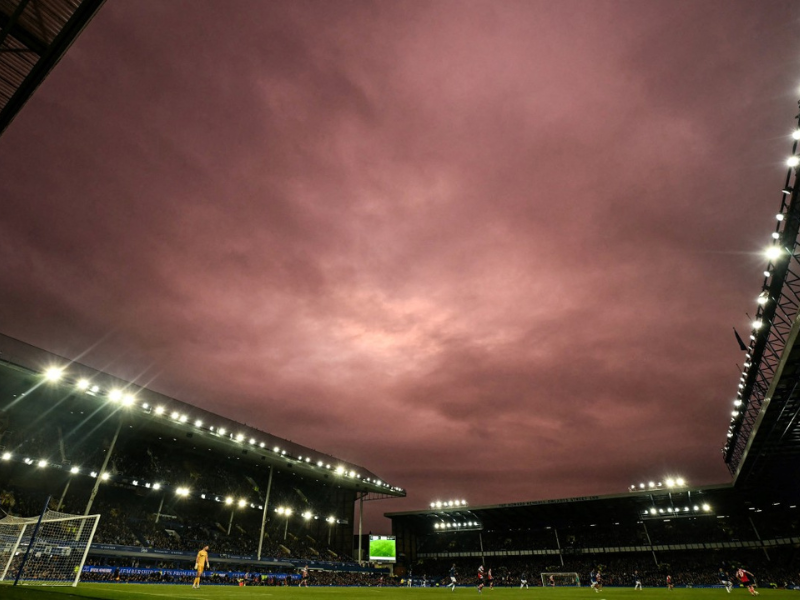 Goodison Park in Liverpool north west England