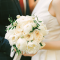 Close up of bride's bouquet