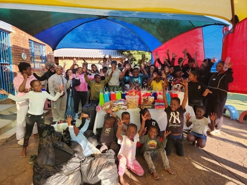 Group of children at Jehovah Jirah Orphanage Centre