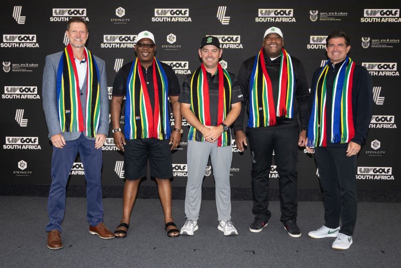 LIV Golf SA delegation