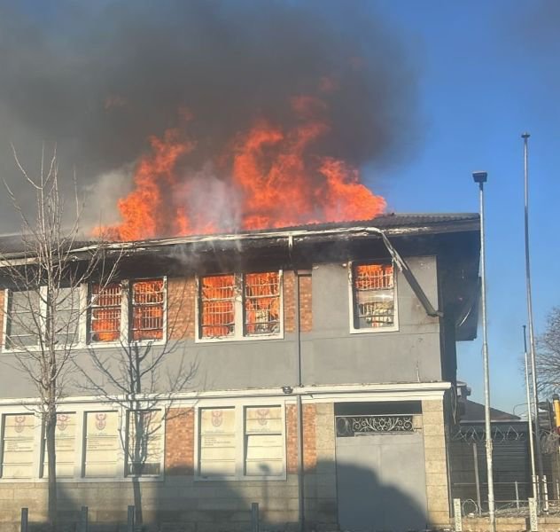 Germiston Home Affairs office torched
