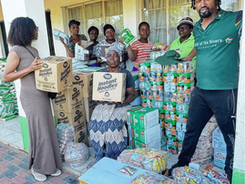 HOUSEHOLD GETTING SUPPLIED PROJECT FLOOD RELIEF