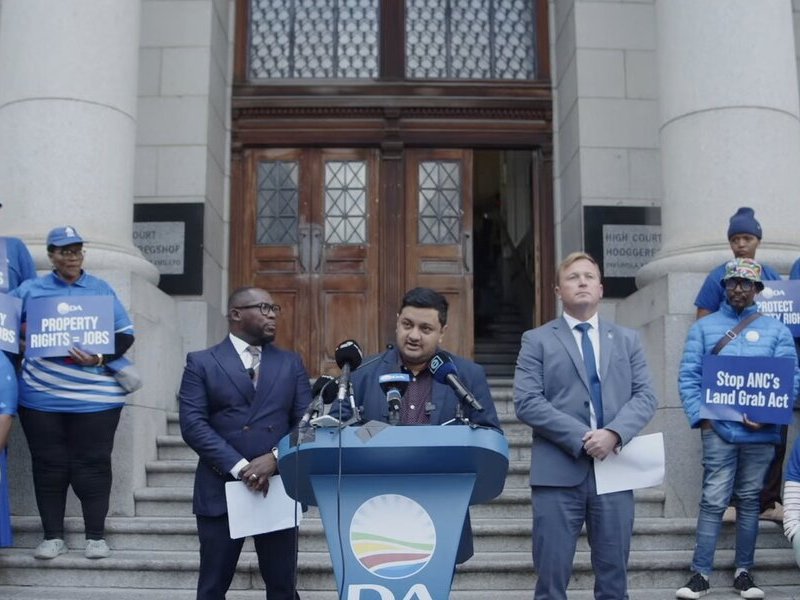 DA Federal Council Chairperson Ashor Sarupen