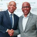 Energy Minister Kgosientsho Ramokgopa and Mteto Nyati