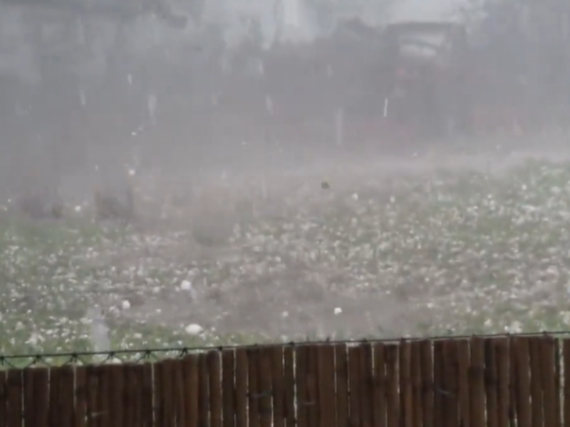 Hailstorm in Germany