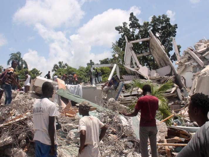 Haiti earthquake 14 August 2021