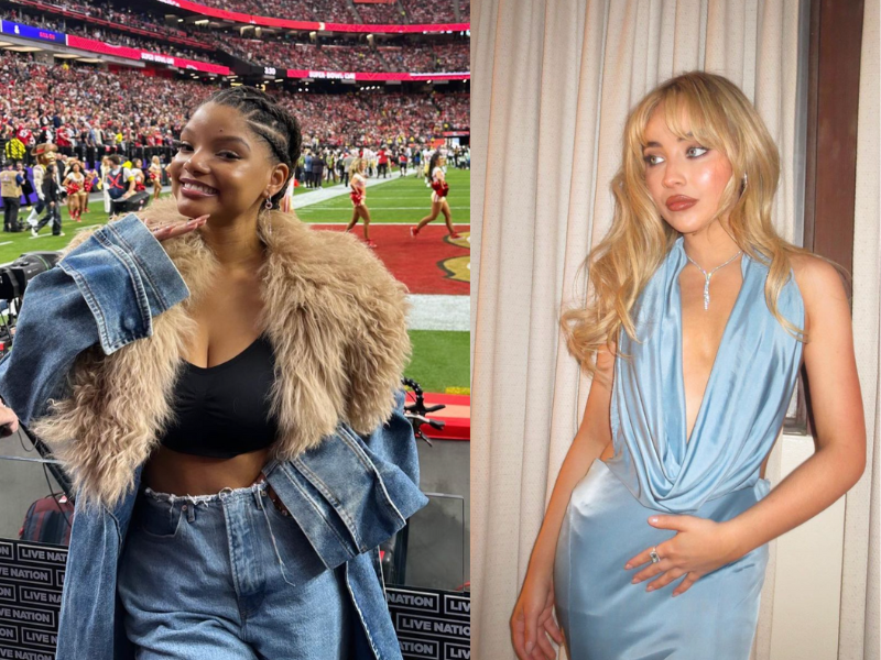 Halle Bailey and Sabrina Carpenter