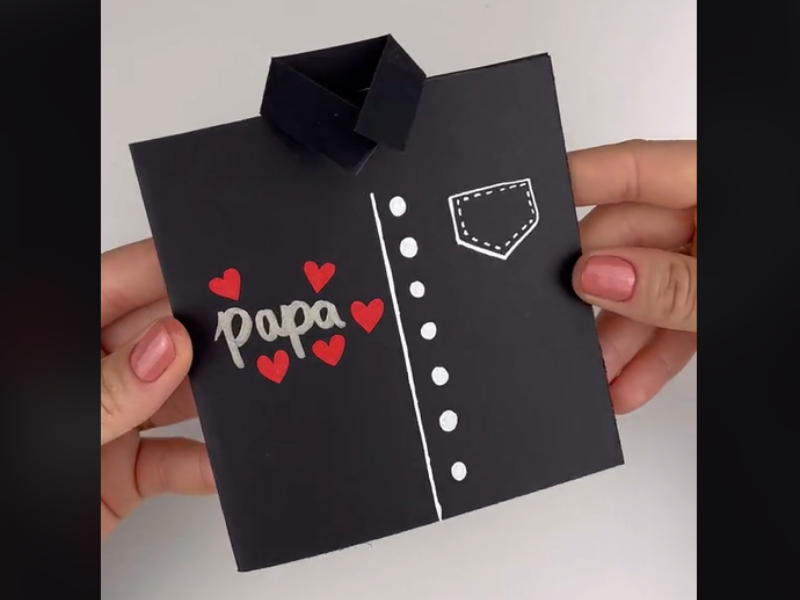 Cute homemade fathers day hot sale cards