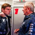 Red Bull Helmut Marko and Max Verstappen