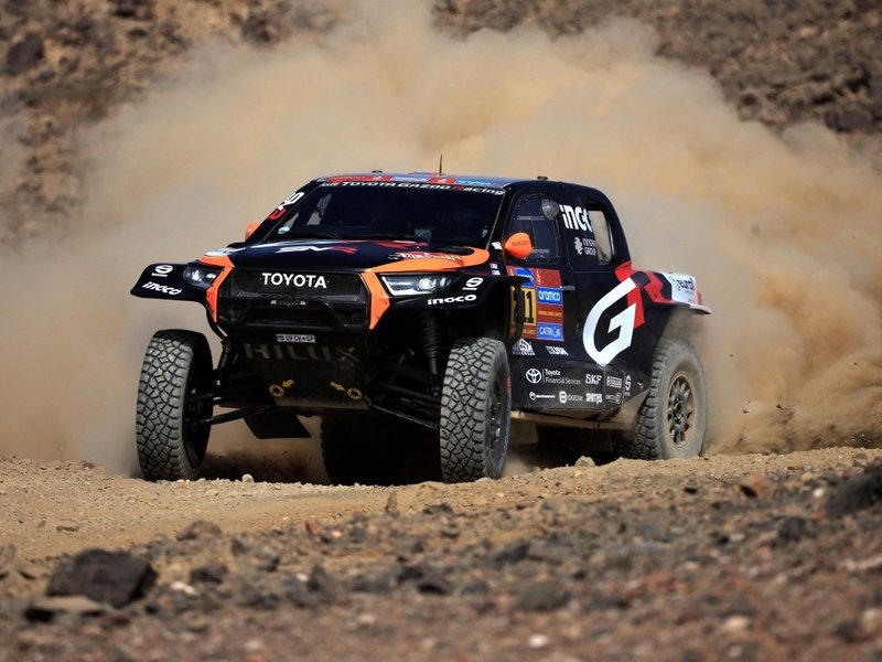 SA's Henk Lategan at Dakar Rally
