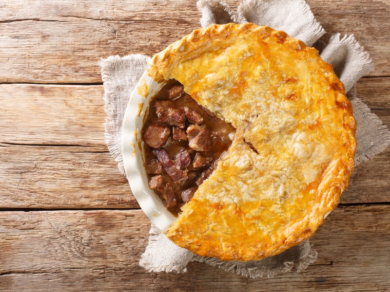 Home made pie