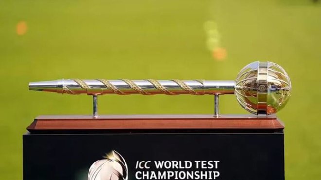 ICC World Test Championship trophy