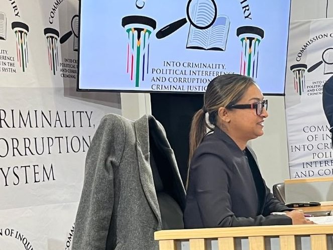 IDAC Dru at Madlanga Commission
