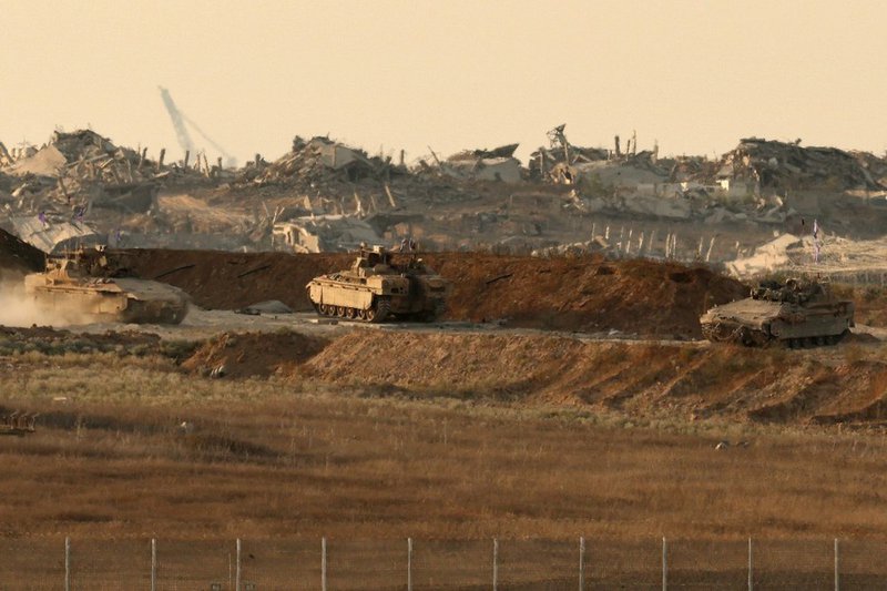 Israel Defense Forces tank in Gaza