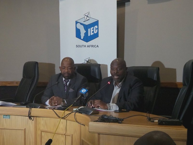 IEC briefing - Nquthu elections