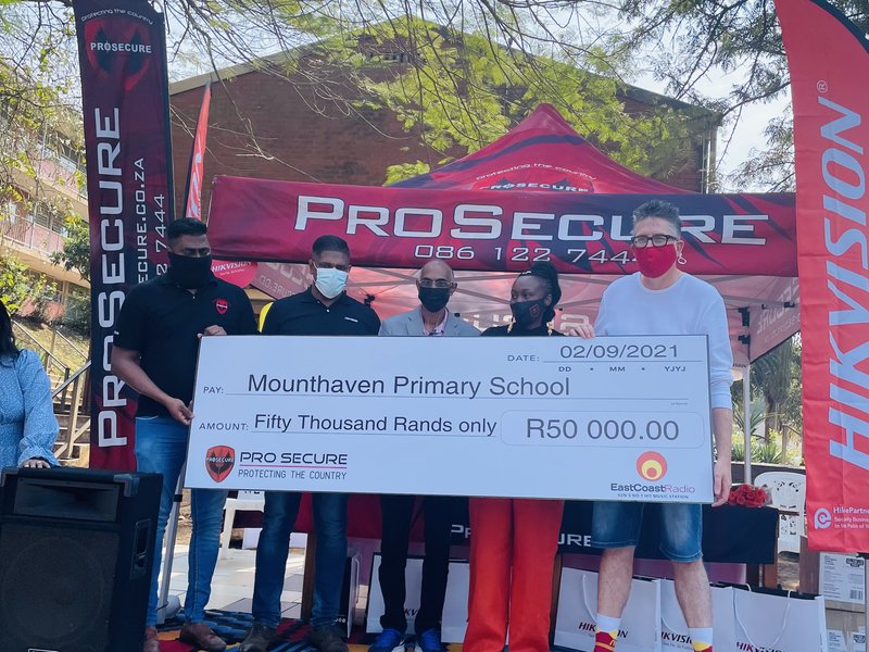 Two KZN schools receive a large donation courtesy of Pro Secure and The Big Favour