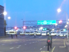 Taxi strike in Durban
