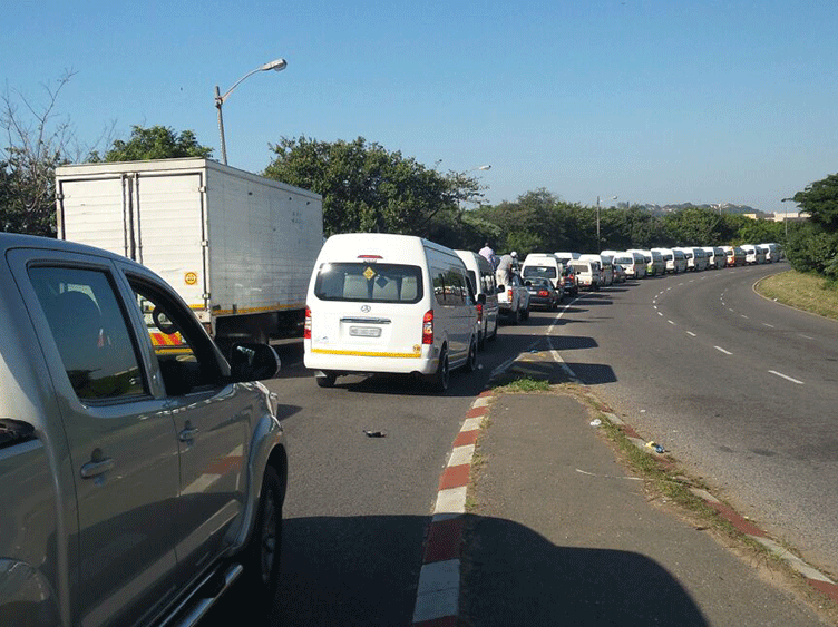 Emergency services affected by Durban taxi strike