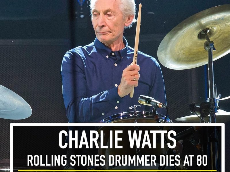 Charlie Watts dies