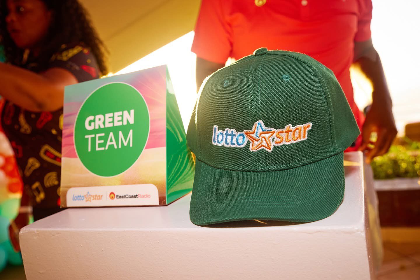 Team green cap