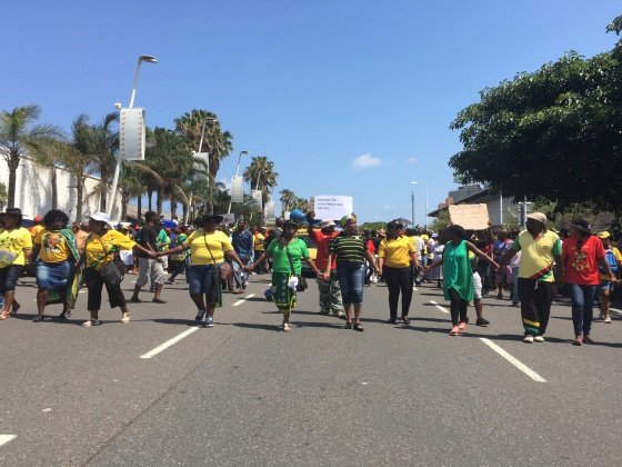 ANC protest - kn