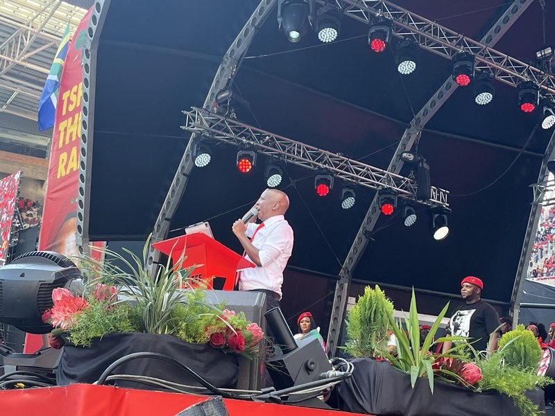 EFF LEADER JULIUS MALEMA