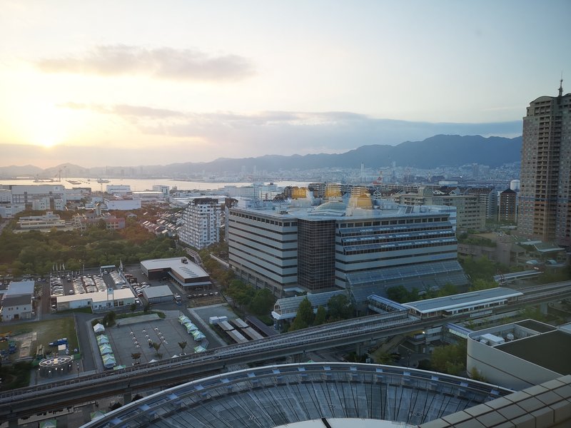 A view of Kobe City from Rokkō Island