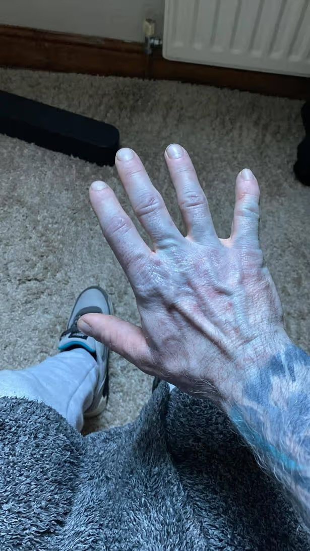 Blue man Tommy