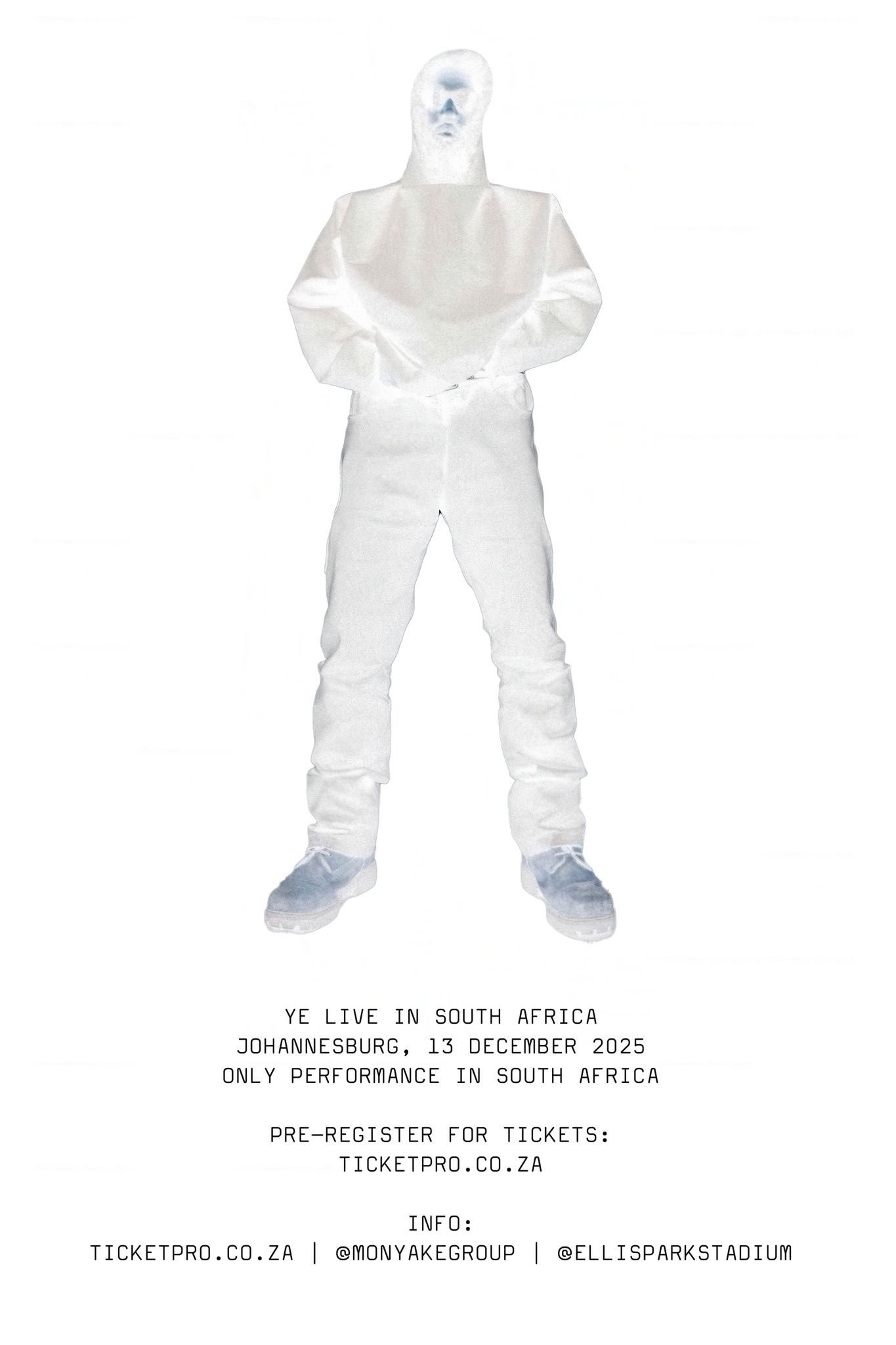 Ye in SA