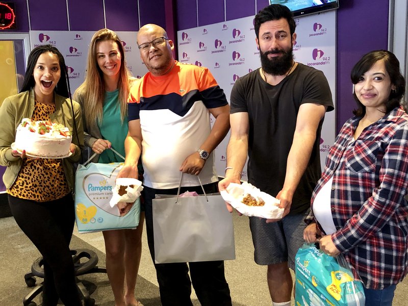 Warren's baby shower on Breakfast