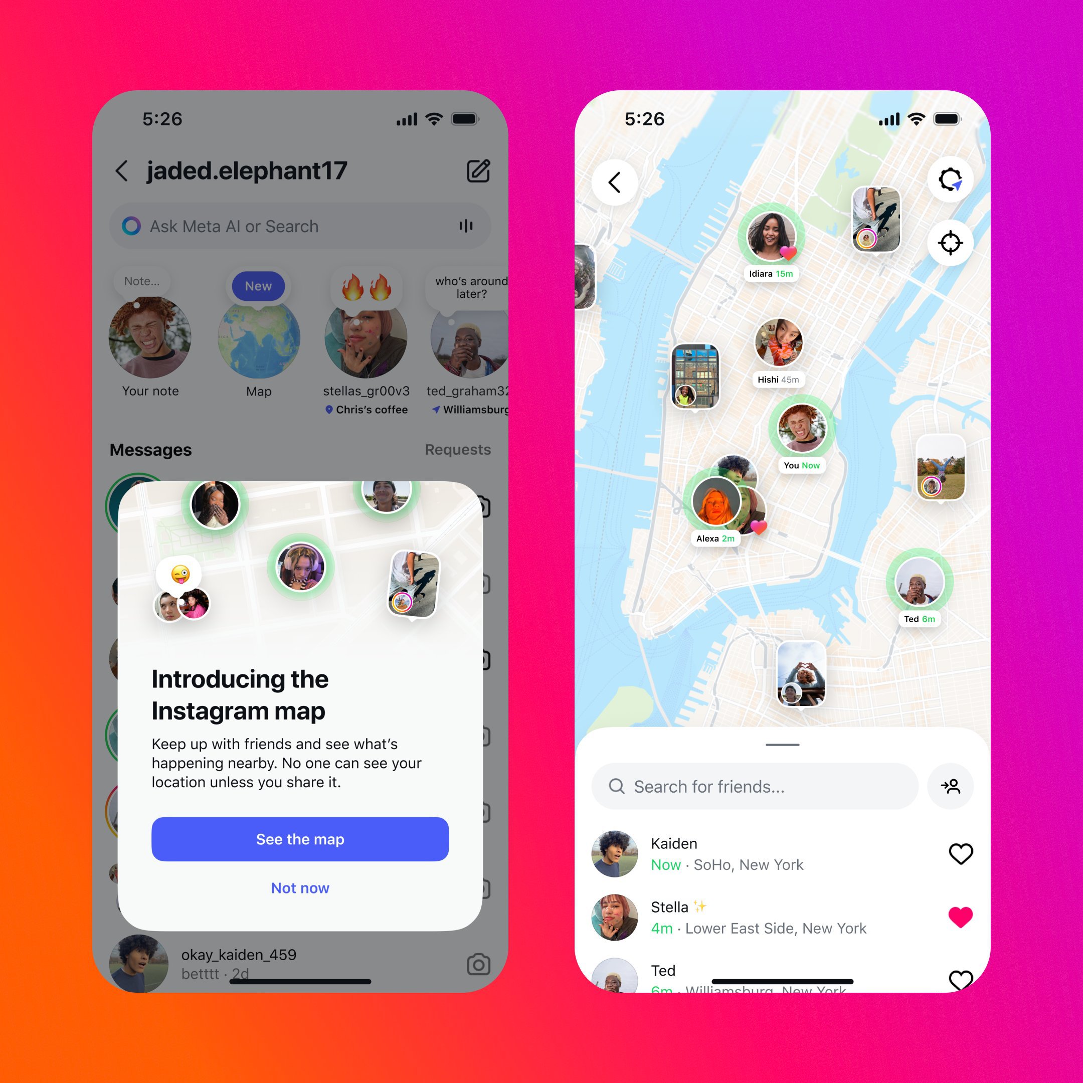 Instagram Maps