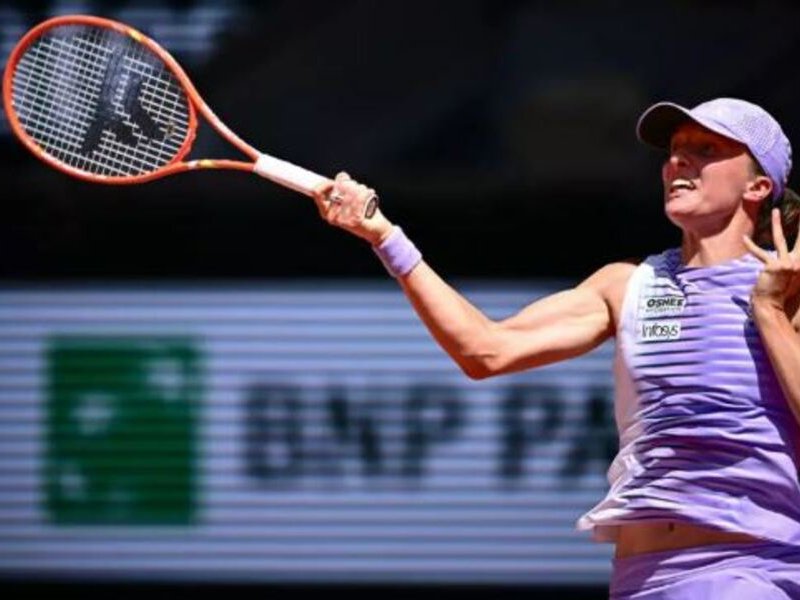Iga Swiatek at the French Open