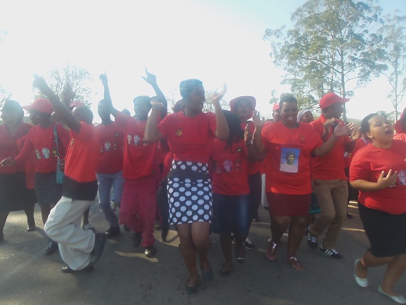 Funeral of killed SACP Inchanga leader underway