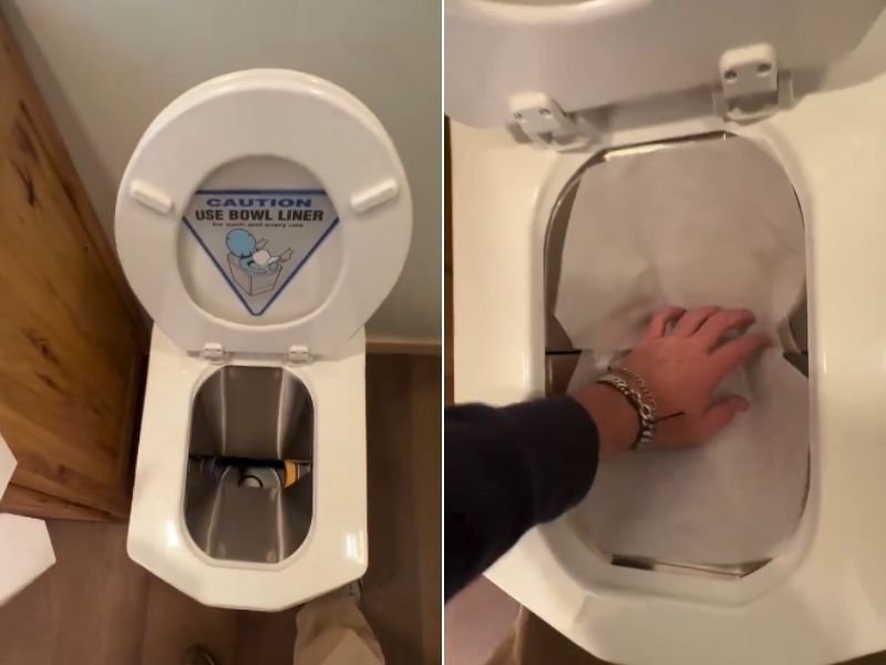 Incinerating toilet