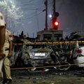 Indian forensic teams are scouring the site of the explosion
