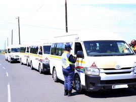 KZN roadblock taxis