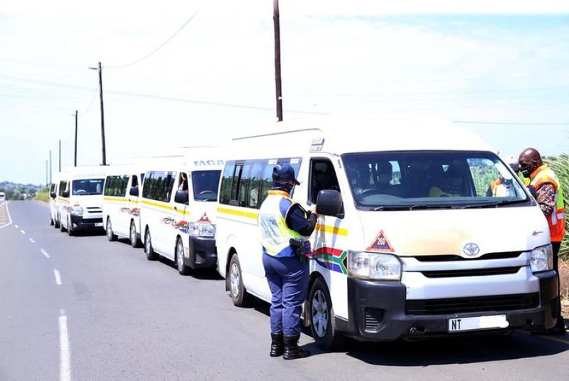 KZN roadblock taxis