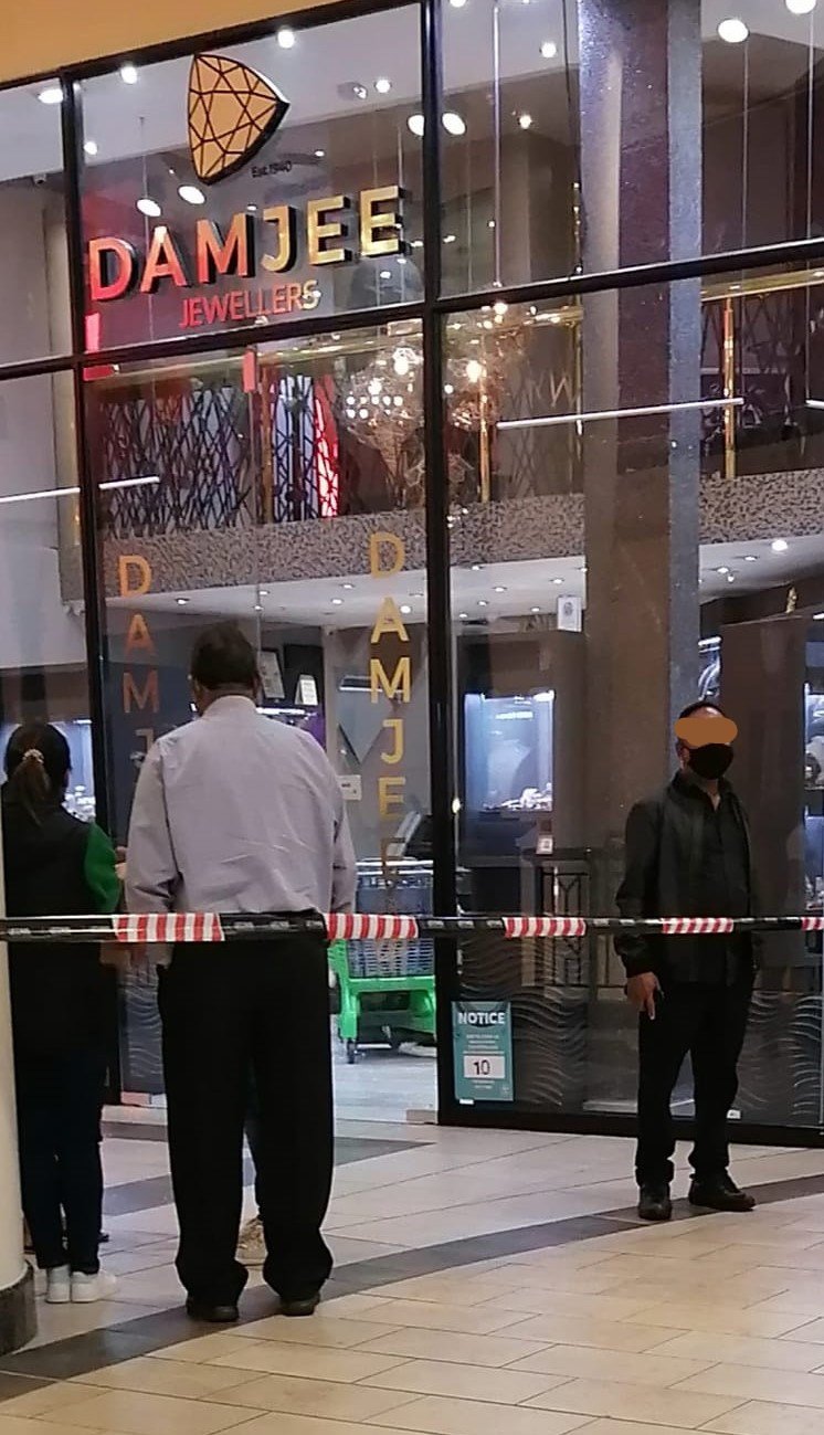 Damjee Jewellers Gateway robbery